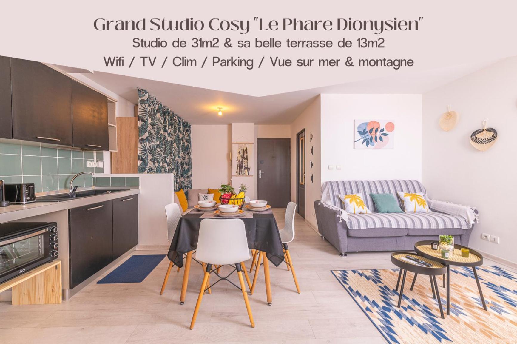 Grand Studio Cosy Le Phare Dionysien - Residence Le Phoenix Saint-Denis Buitenkant foto